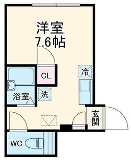 YUKIドミール新小岩【1階】の間取り