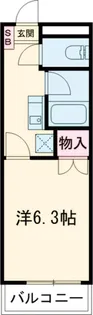 ノーリーズン船堀【1階】の間取り