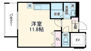 MOCXION稲毛小仲台【3階】の間取り