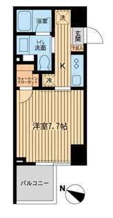 ザ・カシワ拾番【9階】の間取り