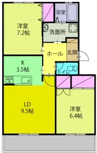 セイスイHILLS【2階】の間取り