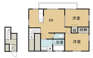 サングレース【2階】の間取り