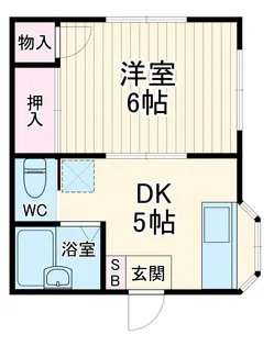 コーポ石崎No.2【101号室】の間取り