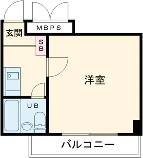 パシフィック池袋【4階】の間取り