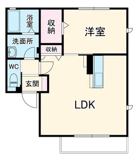 T Rosemary【1階】の間取り