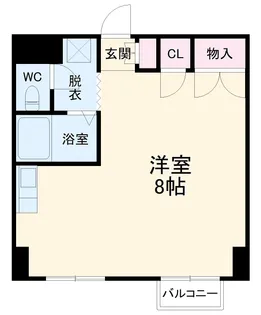 カメリアハイム【1階】の間取り