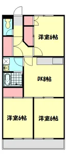 中町マンション【103号室】の間取り