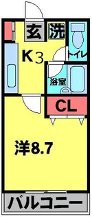 コーポアルチェ【3階】の間取り
