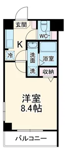 K RESIDENCE柏【7階】の間取り