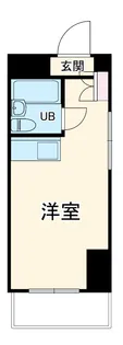 ポートハイム宮元町第一【3階】の間取り