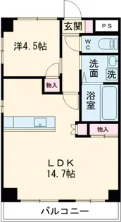 グリーンフォレスト【1階】の間取り