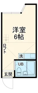 ユナイト港南サイレンスター【1階】の間取り