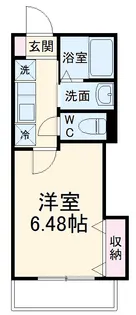 ウエストハイム備後東【1階】の間取り