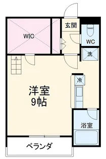 セザンヌ石巻【103号室】の間取り