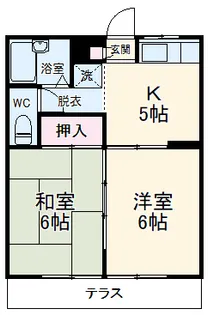 ピア永田【3階】の間取り