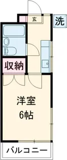 ホワイトハイムⅡ【2階】の間取り