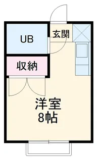 メゾンサンホアン【1階】の間取り
