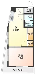 エストTK【301号室】の間取り