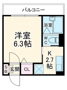 WITH PLACE田戸台【2階】の間取り