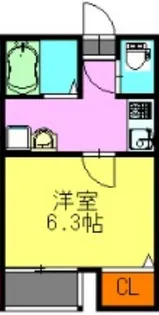 ルミエール大巌寺【105号室】の間取り