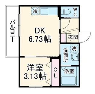 AJおおたかの森【3階】の間取り