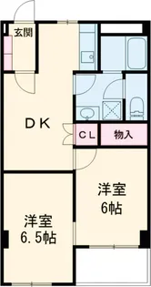 アイビス小絹B【3階】の間取り