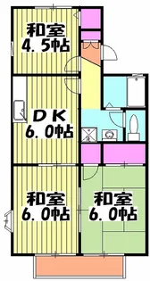 シャトルアイ Ⅱ【1階】の間取り