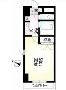 クレストガーデン野田【1階】の間取り