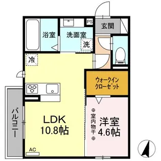 シャルマン【2階】の間取り