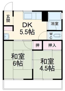 坂上アンビロン【11号室】の間取り