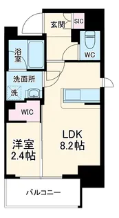 パートナーズ今池【4階】の間取り