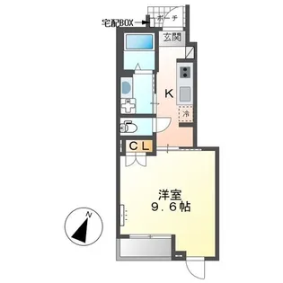 Asahihills【1階】の間取り