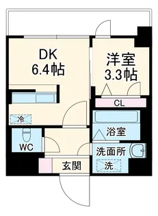JMFレジデンス都島【11階】の間取り
