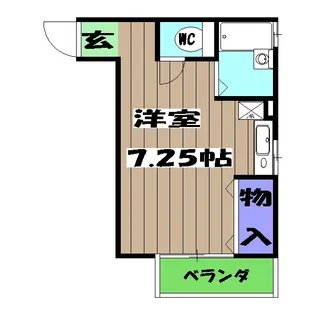 メゾンM【C11号室】の間取り