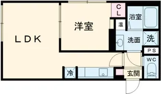 CASA GRAZIE 池袋【3階】の間取り