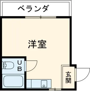 フェンテ・ウノ【206号室】の間取り