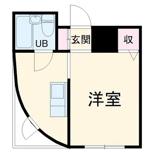 本郷町マンション【5階】の間取り