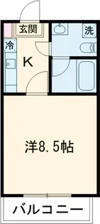 グランパパス【2階】の間取り