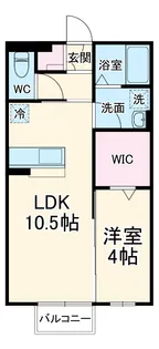 プルメリア【1階】の間取り
