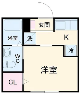 アヴェニール岩槻【1階】の間取り