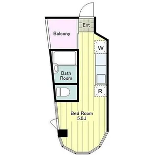 エリートビル八幡町【6階】の間取り