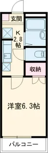 ソラーナ堀切【1階】の間取り
