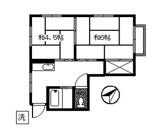 エムエムハイツ【2階】の間取り