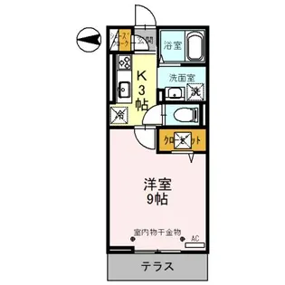 パークコート【3階】の間取り