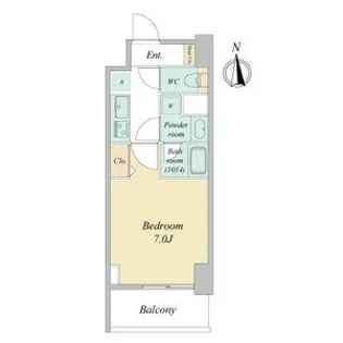 グランドゥール名駅西【2階】の間取り