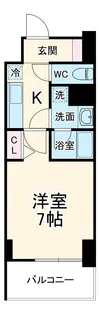 グランドゥール名駅西【8階】の間取り