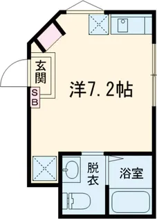 k-station【101号室】の間取り