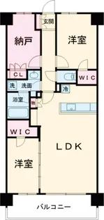 ARK CITY船堀【3階】の間取り