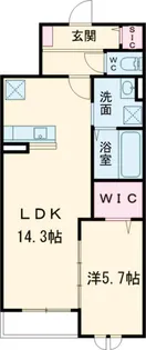ユアメゾン メイプル【2階】の間取り