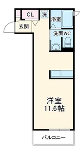 シャーメゾン辻堂【3階】の間取り